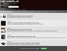 Tablet Screenshot of hdworld.cz